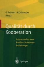 Qualität durch Kooperation : Interne und externe Kunden-Lieferanten-Beziehungen