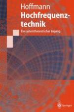Hochfrequenztechnik : Ein systemtheoretischer Zugang