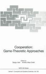 Cooperation : game-theoretic approaches