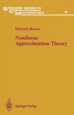Nonlinear Approximation Theory