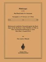 Bestimmung der Spezifischen Ozonzerstörungsrate über Buschsteppe und des Ozonflusses in diese Oberfläche mit Hilfe von Ozon- und Temperaturprofilmessungen an Einem 120m-Mast in Tsumeb/ S. W. A.