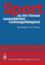 Sport an der Grenze menschlicher Leistungsfähigkeit Symposium Kiel 21.-23. Juni 1980