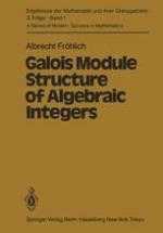 Galois module structure of algebraic integers