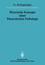 Historische Konzepte einer Theoretischen Pathologie Handschriftenstudien zur Medizin des späten Mittelalters und der frühen Neuzeit