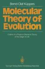 Molecular Theory of Evolution Outline of a Physico-Chemical Theory of the Origin of Life