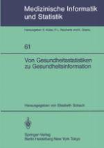 Von Gesundheitsstatistiken zu Gesundheitsinformation