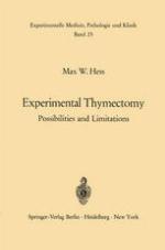 Experimental Thymectomy : Possibilities and Limitations