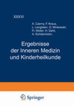 Ergebnisse der Inneren Medizin und Kinderheilkunde : Sechsunddreissigster Band
