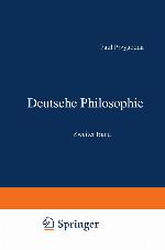 Deutsche Philosophie : Zweiter Band
