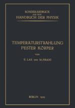 Temperaturstrahlung fester Körper
