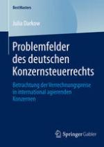 Problemfelder des deutschen Konzernsteuerrechts : Betrachtung der Verrechnungspreise in international agierenden Konzernen
