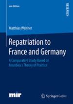Repatriation to France and Germany : a Comparative Study Based on Bourdieu's Theory of Practice