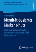 Identitätsbasierter Markenschutz Konzeptualisierung im Kontext der internationalen Marken- und Produktpiraterie
