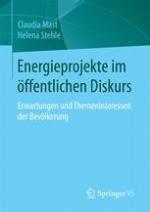 Energieprojekte im öffentlichen Diskurs: Erwartungen und Themeninteressen der Bevölkerung.