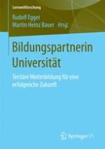Bildungspartnerin Universität: Tertiäre Weiterbildung für eine erfolgreiche Zukunft.