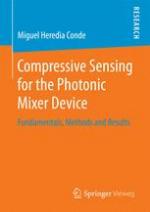 Compressive sensing for the photonic mixer device : fundamentals, methods and results