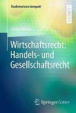 WIRTSCHAFTSRECHT : handels- und gesellschaftsrecht.