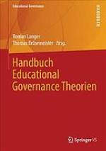 Handbuch Educational Governance Theorien