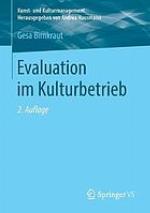 Evaluation im Kulturbetrieb