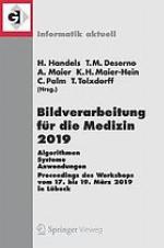 Bildverarbeitung Für Die Medizin 2019 : Algorithmen - Systeme - Anwendungen. Proceedings des Workshops Vom 17. Bis 19. März 2019 in Lübeck.