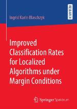 Improved classification rates for localized algorithms under margin conditions