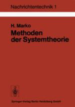 Methoden der Systemtheorie Die Spektraltransformationen und ihre Anwendungen