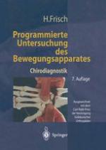 Programmierte Untersuchung des Bewegungsapparates : Chirodiagnostik