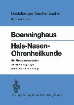 Hals-Nasen-Ohrenheilkunde für Medizinstudenten
