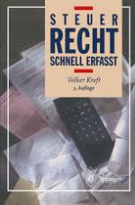 Steuerrecht : Schnell erfaßt