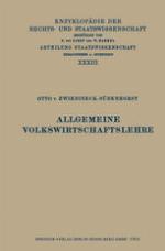 Allgemeine volkswirtschaftslehre