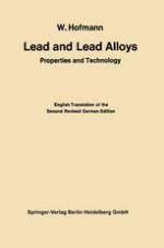 Lead and Lead Alloys : Properties and Technology