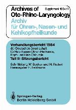 Teil II: Sitzungsbericht