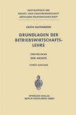 Grundlagen der Betriebswirtschaftslehre