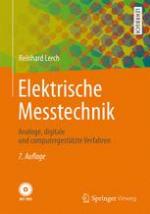 Elektrische Messtechnik Analoge, digitale und computergestützte Verfahren