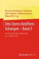 Otto Sterns Veroffentlichungen Band 5