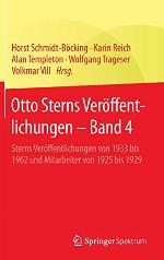 Otto Sterns Veroffentlichungen Band 4