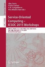 Service-Oriented Computing Icsoc 2015 Workshops