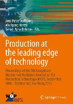 Production at the Leading Edge of Technology : Proceedings of the 9th Congress of the German Academic Association for Production Technology (WGP), September 30th - October 2nd, Hamburg 2019.