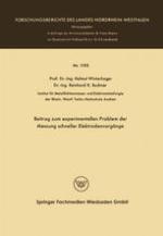 Beitrag zum experimentellen Problem der Messung schneller Elektrodenvorgänge