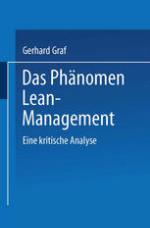 Das Phänomen Lean Management : Eine kritische Analyse