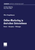 Online-Marketing in deutschen Unternehmen : Einsatz - Akzeptanz - Wirkungen