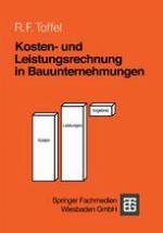 Kosten- und Leistungsrechnung in Bauunternehmungen
