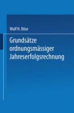 Grundsätze ordnungsmäßiger Jahreserfolgsrechnung