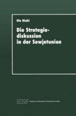 Die Strategiediskussion in der Sowjetunion Zum Wandel der sowjetischen Kriegsführungskonzeption in den achtziger Jahren