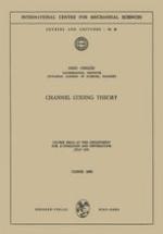 Channel Coding Theory : Course Held at the Department for Automation and Information, July 1970.