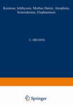 Keratosen · Ichthyosis Morbus Darier · Atrophien Sclerodermie·Elephantiasis