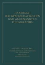 Wissenschaftliche Anwendungen der Photographie : Zweiter Teil: Mikrophotographie