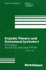Ergodic Theory and Dynamical Systems
