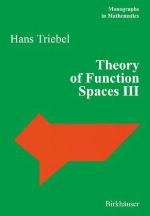 Theory of Function Spaces III