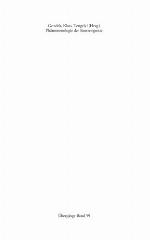 Phänomenologie der Sinnereignisse